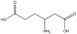 3-氨基己二酸结构式