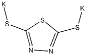 2,5-二巯基-1,3,4-三唑二钾盐结构式