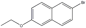 2-溴-6-乙氧基萘结构式