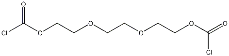 三甘醇二(氯甲酸酯)结构式