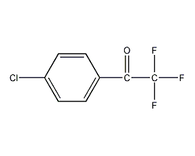 4'-氯-2,2,2-三氟甲基苯乙酮结构式