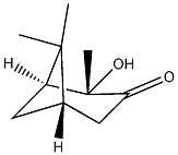 (1S,2S,5S)-(-)-2-羟基-3-蒎烷酮结构式