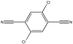 2,5-二氯对苯二腈结构式