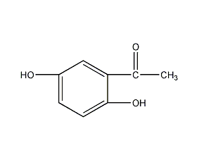 2,5-二羟基苯乙酮结构式