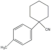 1-(4-甲苯基)-1-环己甲腈结构式