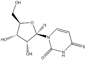 4-硫代尿苷结构式