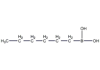 正己基硼酸结构式
