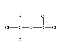 氯甲酸三氯甲酯结构式