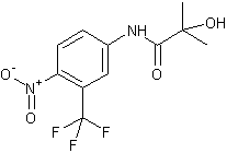 羟基氟他胺结构式