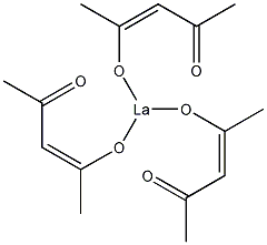 乙酰丙酮镧结构式