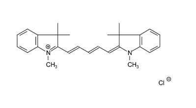 1,3,3-Trimethyl-2-[5-(1,3,3-trimethyl-1,3-dihydro-indol-2-ylidene)-penta-1,3-dienyl]-3H-indolium chloride