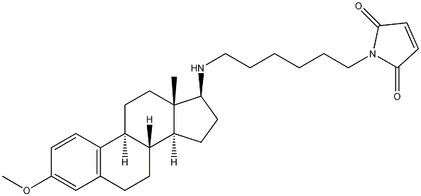3,5[10]-三烯-17-基)氨基]乙基]-1h-吡咯-2,5-二酮结构式