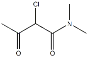 N,N-二甲基-2-氯乙酰乙酰胺结构式