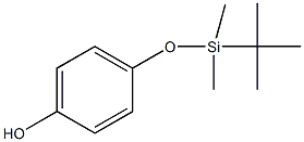 4-(叔丁基二甲基甲硅烷氧基)苯酚结构式
