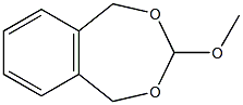 1,5-二氢-3-甲氧基-2,4-苯并二氧杂环庚结构式
