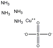四氨合铜硫酸盐n水结构式