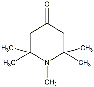 1,2,2,6,6-五甲基-4-哌啶酮结构式