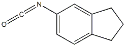 5-茚满基异氰酸酯结构式