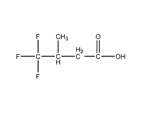 3-三氟甲基丁酸结构式