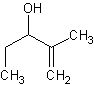 2-甲基-1-戊烯-3-醇结构式