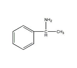 DL-α-甲基苄胺结构式