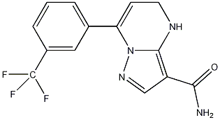 4,5-Dihydro-7-[3-(trifluromrthyl)phenyl]pyrazolo[1,5-a]pyrimidine-3-carboxamide