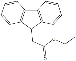 芴-9-乙酸乙酯结构式