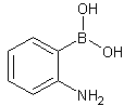 2-氨基苯硼酸结构式