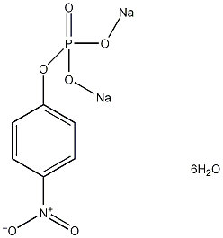4-硝基苯磷酸二钠盐六水结构式