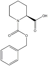 (S)-(−)-1-cbz-2-哌啶羧酸结构式