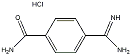 4-脒基苯酰胺盐酸盐结构式