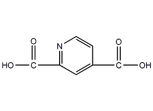 2,4-吡啶二羧酸水合物结构式