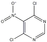 4,6-二氯-5-硝基嘧啶结构式