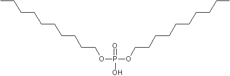 磷酸二癸酯结构式