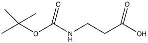 丁氧羰基-ß-丙氨酸结构式