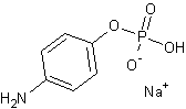 4-氨基苯磷酸钠盐结构式