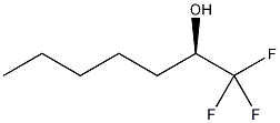(R)-(+)-1,1,1-三氟庚基-2-醇结构式