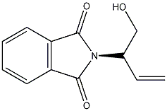 N-萘酰2-氨基-3-丁烯-1-醇结构式