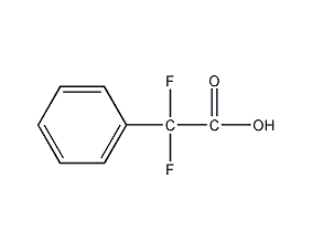 2,3-二氟苯基乙酸结构式