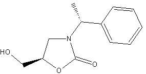 (5R)-(Hydroxymethyl-3-[(1R)-1-phenylethyl]-2-oxazolidinone