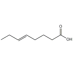 5-辛烯酸结构式