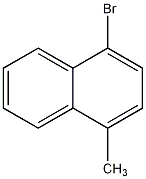 1-溴-4-甲基萘结构式