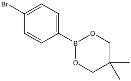 4-溴苯硼酸新戊二醇酯结构式