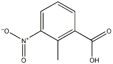 2-甲基-3-硝基苯甲酸结构式