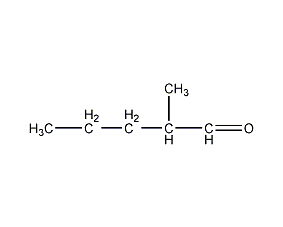 2-甲基戊醛结构式