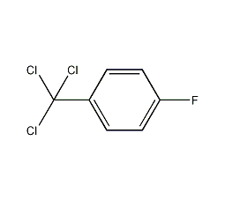 4-氟苯并三氯结构式