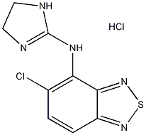 盐酸替扎尼丁结构式