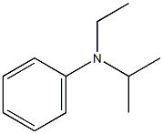 N-乙基-N-异丙基苯胺结构式