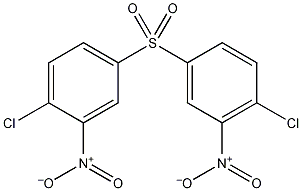 4,4'-二氯-3,3'-二硝基二苯基砜结构式