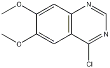 4-氯-6,7-二甲氧基喹唑啉结构式